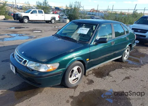 1999 Saab 9-3 S z USA, uszkodzony, nr VIN YS3DD58N8X2008308